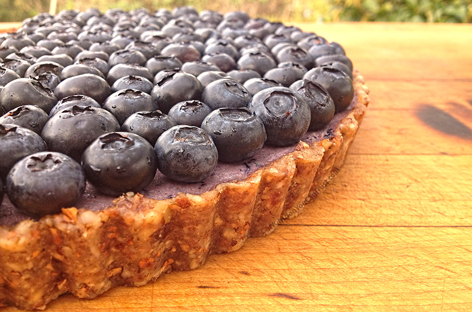 Raw Blueberry Cream Pie Recipe Raw Blueberry Cream Pie Recipe