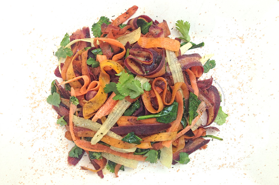 Rainbow Ribbon Pasta Recipe