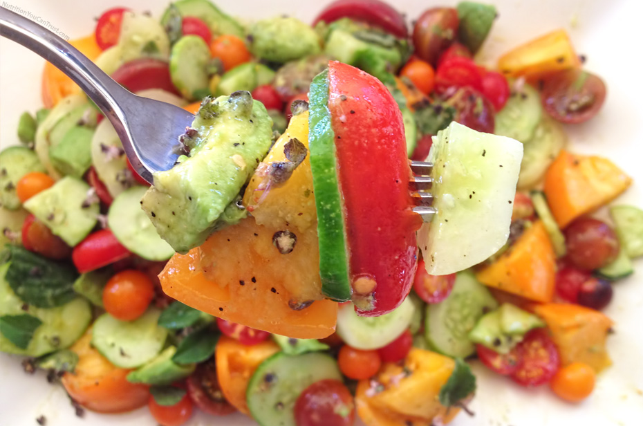Fresh Summer Tomato Salad Recipe