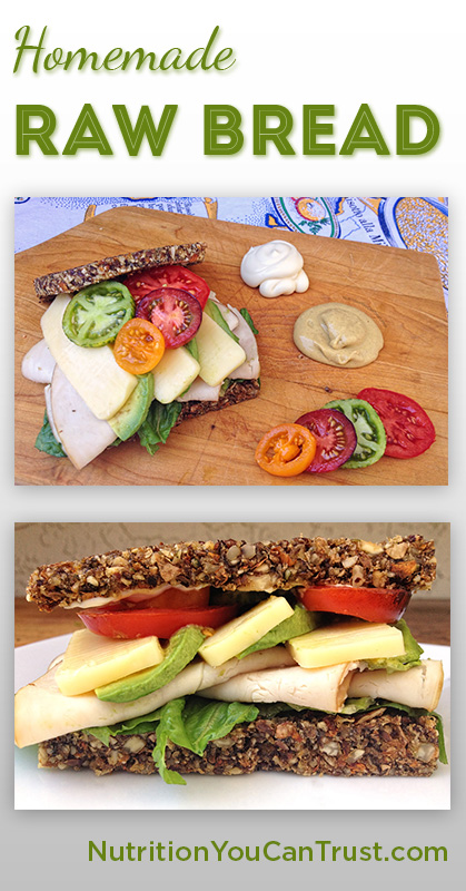 Homemade Paleo & Vegan-friendly Raw Bread Recipe 