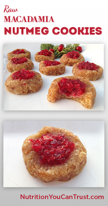 Raw Macadamia Nutmeg Cookies - Pinterest