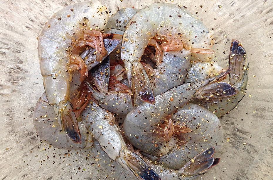 Shrimp Pad Thai with Veggie Rainbow Noodles - sequencing