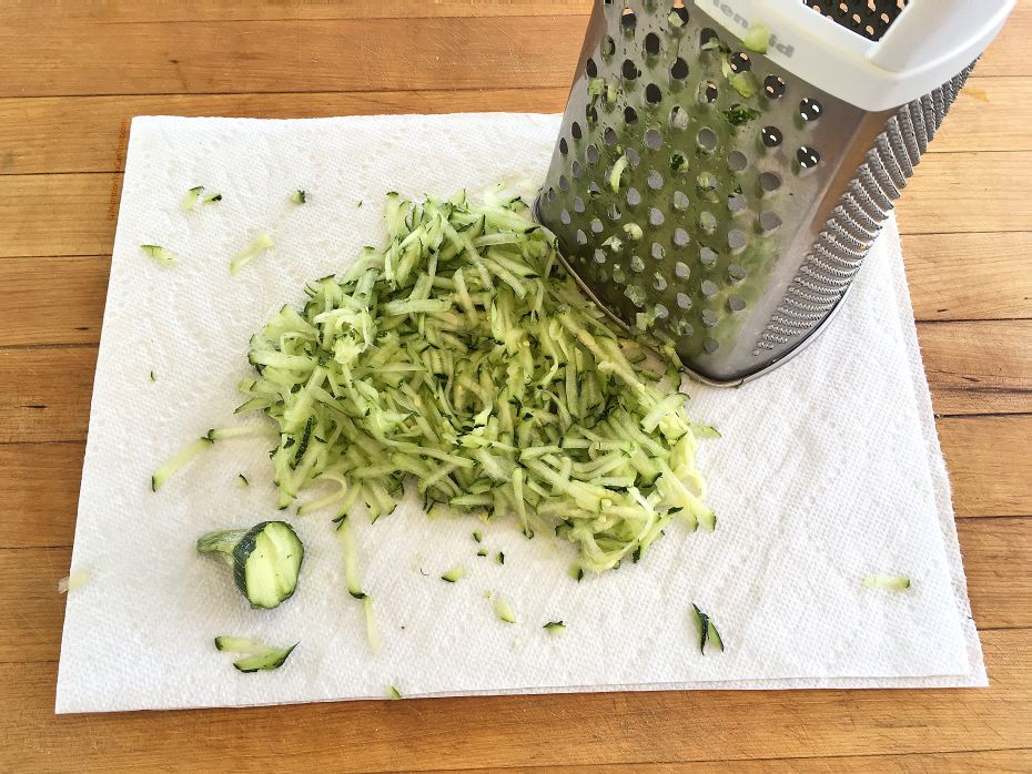 Raw Zucchini Bread - sequencing