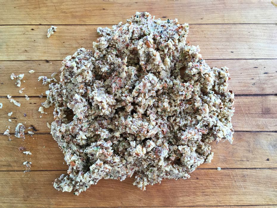 Raw Zucchini Bread - sequencing