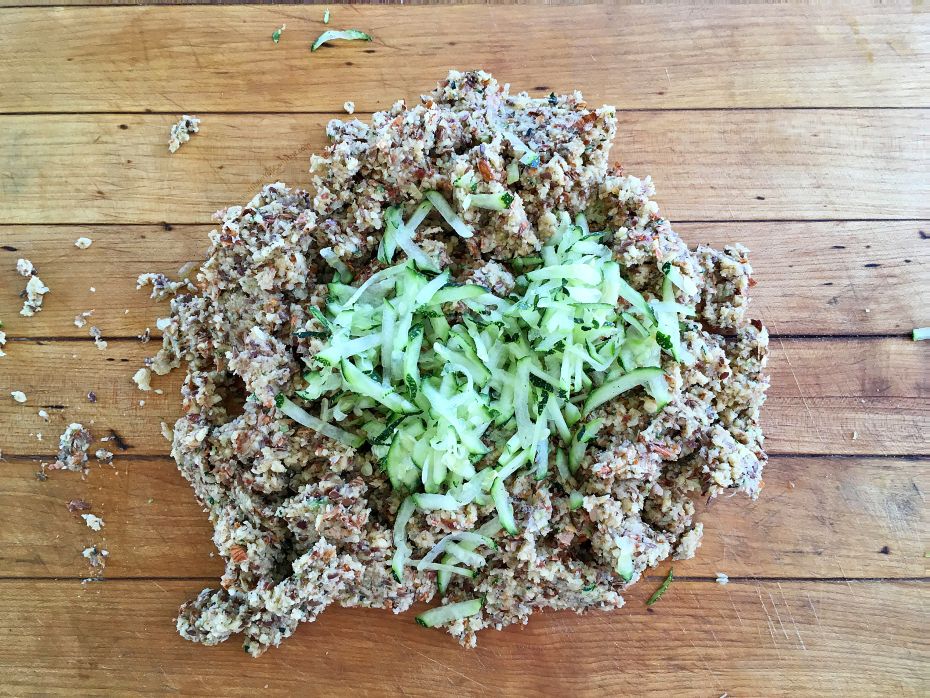 Raw Zucchini Bread - sequencing