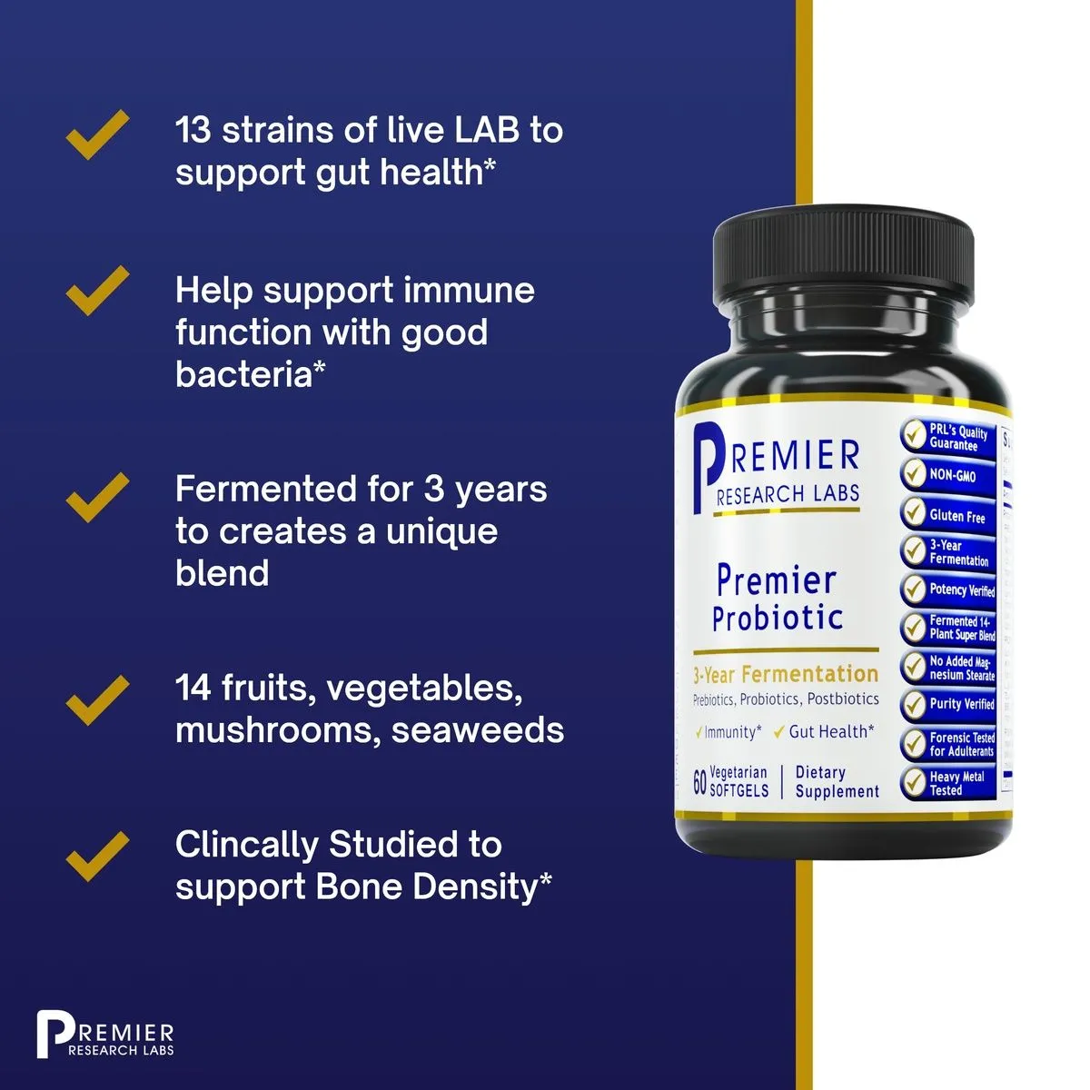 Premier Probiotic (60 Softgels) - Image 2